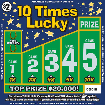 10 Times Lucky – Lottery Scratch Offs, Results, Predictions, Strategy and Feeds