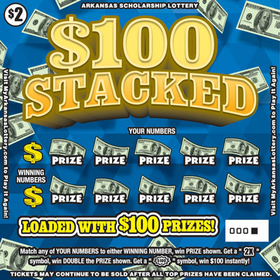 $100 Stacked – Lottery Scratch Offs, Results, Predictions, Strategy and Feeds