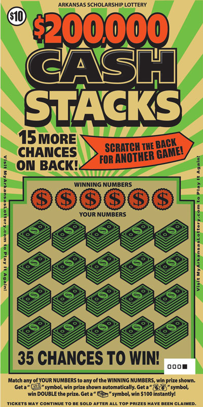 $200,000 Cash Stacks – Lottery Scratch Offs, Results, Predictions, Strategy and Feeds