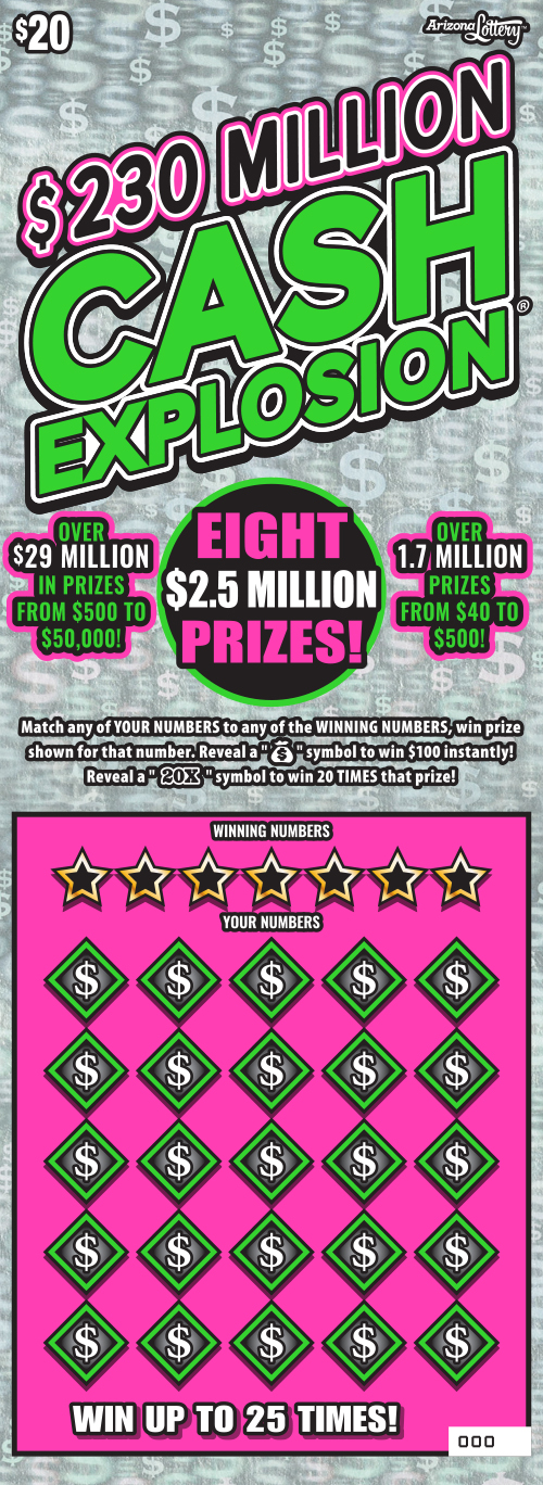 $230 Million CASH EXPLOSION®  – Lottery Results, Predictions, Strategy and Feeds