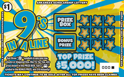 9’s in a Line – Lottery Scratch Offs, Results, Predictions, Strategy and Feeds