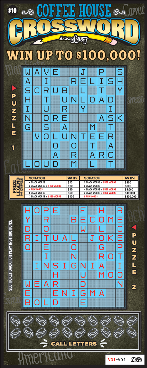 Coffee House Crossword  – Lottery Results, Predictions, Strategy and Feeds