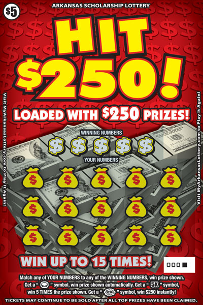 Hit $250! – Lottery Scratch Offs, Results, Predictions, Strategy and Feeds