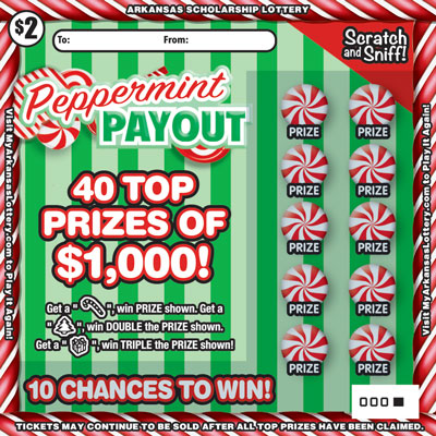 Peppermint Payout – Lottery Scratch Offs, Results, Predictions, Strategy and Feeds