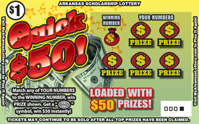 Quick $50! – Lottery Scratch Offs, Results, Predictions, Strategy and Feeds