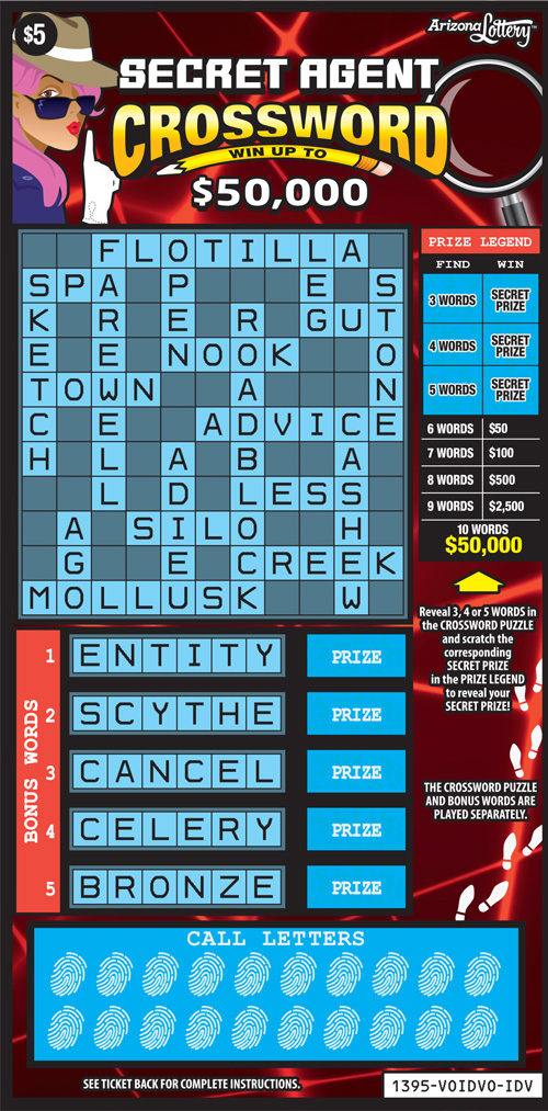 Secret Agent Crossword  – Lottery Results, Predictions, Strategy and Feeds