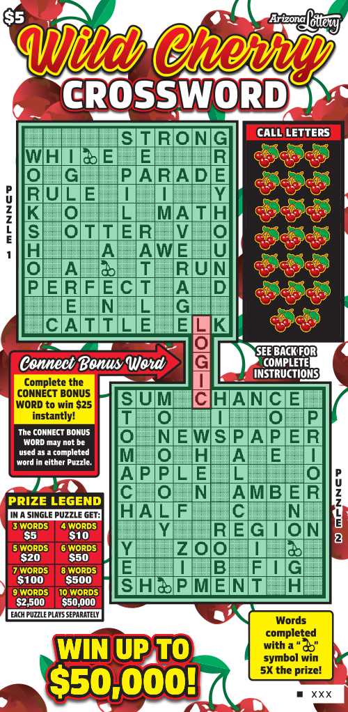 Wild Cherry Crossword  – Lottery Results, Predictions, Strategy and Feeds