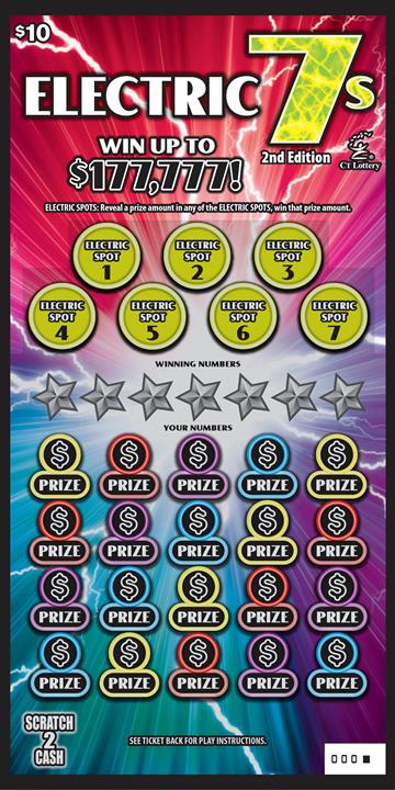Electric 7s 2nd Ed. – Lottery Scratch Offs, Results, Predictions, Strategy and Feeds