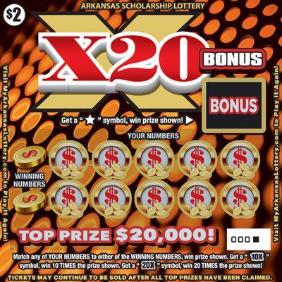 X20 Bonus – Lottery Scratch Offs, Results, Predictions, Strategy and Feeds
