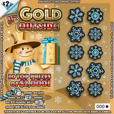 It’s Gold Outside – Lottery Scratch Offs, Results, Predictions, Strategy and Feeds