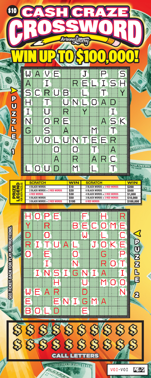 Cash Craze Crossword  – Lottery Results, Predictions, Strategy and Feeds