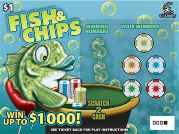 Fish & Chips – Lottery Scratch Offs, Results, Predictions, Strategy and Feeds